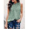 imageDokotoo Womens Casual Sleeveless Shirts Halter Neck Leopard Print Tank Top and BlousesMulticolor