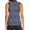 imageDokotoo Womens Leopard Print Tank Tops Crewneck Sleeveless Summer Casual TShirts BlousesBlue