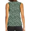 imageDokotoo Womens Leopard Print Tank Tops Crewneck Sleeveless Summer Casual TShirts BlousesGreen