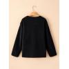 imageDokotoo Womens Long Sleeve Jackets Fashion Faux Shearling Oversized Color Block Button Sherpa Jacket CoatsBlack