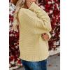 imageDokotoo Womens Open Front Long Sleeve Chunky Knit Cardigan Sweaters Loose Outwear CoatC Beige