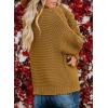 imageDokotoo Womens Open Front Long Sleeve Chunky Knit Cardigan Sweaters Loose Outwear CoatC Brown