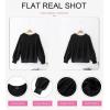 imageDokotoo Womens Sweaters Crewneck Long Sleeve Cable Knit Chunky Sweater Tops Fashion 2025 Fall OutifitsBlack
