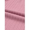imageDokotoo Womens Tops Long Sleeve Lightweight Shirts 2025 Fall Fashion Clothing Trendy Tops Crewneck Knit Basic TeeA Pink
