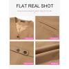 imageDokotoo Womens Vest Dressy Casual VNeck ButtonDown Lined Suit Jacket Waistcoat Versatile VestsBrown