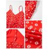 imageDokotoo Summer Dress Casual Womens Boho Dress Sleeveless Printed Long Tiered Maxi Dress Beach Dress 2025Dark Red