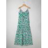 imageDokotoo Summer Dress Casual Womens Boho Dress Sleeveless Printed Long Tiered Maxi Dress Beach Dress 2025Green