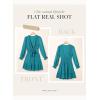 imageDokotoo Womens Casual Spring Fall 2025 Deep V Neck Knotted Tiered Chiffon Elegant Mini Short Swing Skater Dresses3 Turquoise