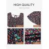 imageDokotoo Womens Dresses 2025 Square Neck Tie Backless Summer Dresses Cap Sleeve Floral Buttoned Empire Waist Maxi DressPurple
