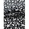 imageDokotoo Womens Dresses V Neck Empire Waist Dress Summer Spring Short Sleeve Elegant Flowy Long Floral Maxi DressBlack Floral