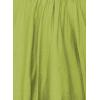 imageDokotoo Womens Off The Shoulder Summer Dresses 2025 Short Lantern Sleeve Ruffle Elastic Waist ALine Casual Mini DressD1 Green