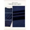 imageDokotoo Sweaters for Women Long Sleeve Wool Blend Crewneck Diamond Hollow Out Lightweight Soft Fall Pullover Sweater TopsBlue