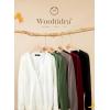 imageDokotoo Womens Cardigan Wool Blend Long Sleeve Button Down Sweaters for Women Casual Hollow Out Knit TopsGreen