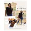 imageDokotoo Womens Cashmere Sweaters Dressy Casual Long Sleeve V Neck Lightweight Ribbed Knit Wool Pullover Jumper TopBrown