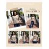 imageDokotoo Womens Cashmere Sweaters Dressy Casual Long Sleeve V Neck Lightweight Ribbed Knit Wool Pullover Jumper TopGray