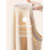 imageDokotoo Womens Casual Long Sleeve Wool Hollow Out Sweaters for Women 2025 Trendy Lightweight Crochet Pullover TopsParchment
