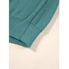 imageDokotoo Womens Casual Long Sleeve Sweaters Loose Crewneck Knit Solid Pullover Sweater Jumper TopsColorblock Blue
