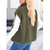 imageDokotoo Womens Fleece Jacket Vest Sleeveless Fuzzy Sherpa Jackets Zip Up Oversized Casual Coats Fall Winter Womens Tops 2025Green