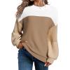 Colorblock Brown