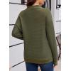 imageDokotoo Womens Oversized Sweatshirts Quarter Zip Pullover Women 2025 Fall Fashion Long Sleeve Tops Outfits ClothesVineyard Green