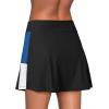 imageDokotoo Womens Swim Skirt Tummy Control Color Block Tankini Swimdress Bikini Bathing Suit Swimsuit BottomsBlack Blue