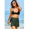 imageDokotoo Womens Swim Skirt Tummy Control Color Block Tankini Swimdress Bikini Bathing Suit Swimsuit BottomsGreen