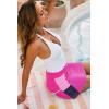 imageDokotoo Womens Swim Skirt Tummy Control Color Block Tankini Swimdress Bikini Bathing Suit Swimsuit BottomsRosy