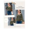 imageDokotoo Womens Sweaters Casual V Neck Long Sleeve Contrast Knit Pullover Sweater Solid Fall Outfits TopsGreen