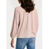 imageDokotoo Womens Tops Fashion V Neck Long Sleeve Tops for Women Fall Outfits for Women 2025 Casual Loose BlousesBeige
