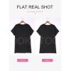imageDokotoo Womens Summer 2025 Casual Short Sleeve Shirts Loose Fit Oversized Tshirts Tunic Tops with PocketsBlack