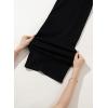 imageDokotoo Womens High Rise Baggy Jeans Straight Wide Leg Casual Trendy Pants Stretch Loose Fit Lightweight Denim PantsBlack