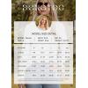 imageDokotoo Womens Tops Casual V Neck Long Sleeve Lace Trim Shirts with Smocked Cuffs Loose Tunic Tops BlousesWhite
