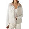 imageDokotoo Womens Fuzzy Fleece Vest Casual Oversized Warm Sherpa Vest Jacket with PocketsBeige