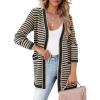 imageDokotoo Fall Outfits for Women 2024 Womens Cardigans Lightweight Plus Size Cardigan for Women Cardigan Sweaters Dark Apricot XX Large
