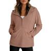imageDokotoo Hoodies for Women Soft Fleece Half Zip Up Hoodie Long Sleeve Casual Pullover Oversized Sweatshirt Hooded TopsStraw Yellow