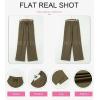 imageDokotoo Casual Pants for Women Loose Elastic High Waisted Drawstring Wide Leg Pants with PocketsJungle Green