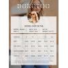 imageDokotoo Fall Jackets for Women 2025 Oversized Fashion Snap Button Color Blocked Sleeves Fall Casual CoatsBeige