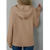 imageDokotoo Hoodies for Women Soft Long Sleeve Casual Hoodie Oversized Sweatshirt Lightweight Knit Pullover Hooded TopsChocolate Brown