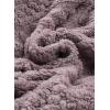 imageDokotoo Winter Fleece Jacket for Women 2025 Zipper Stand Collar Casual Coats with PocketsPurple