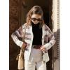 imageDokotoo Womens 2025 Fashion Casual Open Front Long Sleeve Hollow Out Crochet Knit Cardigans Sweaters Boho Outerwear CoatsOrchid Petal
