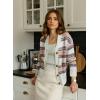 imageDokotoo Womens 2025 Fashion Casual Open Front Long Sleeve Hollow Out Crochet Knit Cardigans Sweaters Boho Outerwear CoatsOrchid Petal