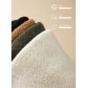 imageDokotoo Womens Fleece Jacket Vest Sleeveless Fuzzy Sherpa Jackets Zip Up Oversized Casual Coats Fall Winter Womens Tops 2025Dark Brown