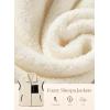 imageDokotoo Womens Fleece Jacket Vest Sleeveless Fuzzy Sherpa Jackets Zip Up Oversized Casual Coats Fall Winter Womens Tops 2025Grey
