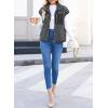 imageDokotoo Womens Fleece Jacket Vest Sleeveless Fuzzy Sherpa Jackets Zip Up Oversized Casual Coats Fall Winter Womens Tops 2025Grey