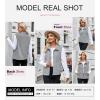 imageDokotoo Womens Full Zip Polar Fleece Vest Warm Winter Sleeveless Cardigan Lapel Collar Sherpa Coat Outerwear with PocketGrey