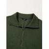 imageDokotoo Womens Lightweight Full Zip Soft Fleece Jacket 2025 Casual Sweatshirts Coat with PocketsGreen