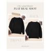 imageDokotoo Womens Sweaters Crewneck Ribbed Knit Waffle Pullover Sweaters 2025 Fall Winter Fashion ClothesBlack