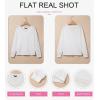 imageDokotoo Womens Tops Dressy Casual 2025 Long Sleeve Pullover V Neck Fall Shirts Hollow Out Lace Embroidered BlouseWhite