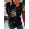 imageDokotoo Womens Casual Crew Neck Sweatshirt Loose Soft Long Sleeve Pullover TopsB Black 4