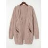 image:imageDokotoo Long Cardigans for Women Open Front 2025 Long Sleeves Winter Sweaters with PocketsApricot